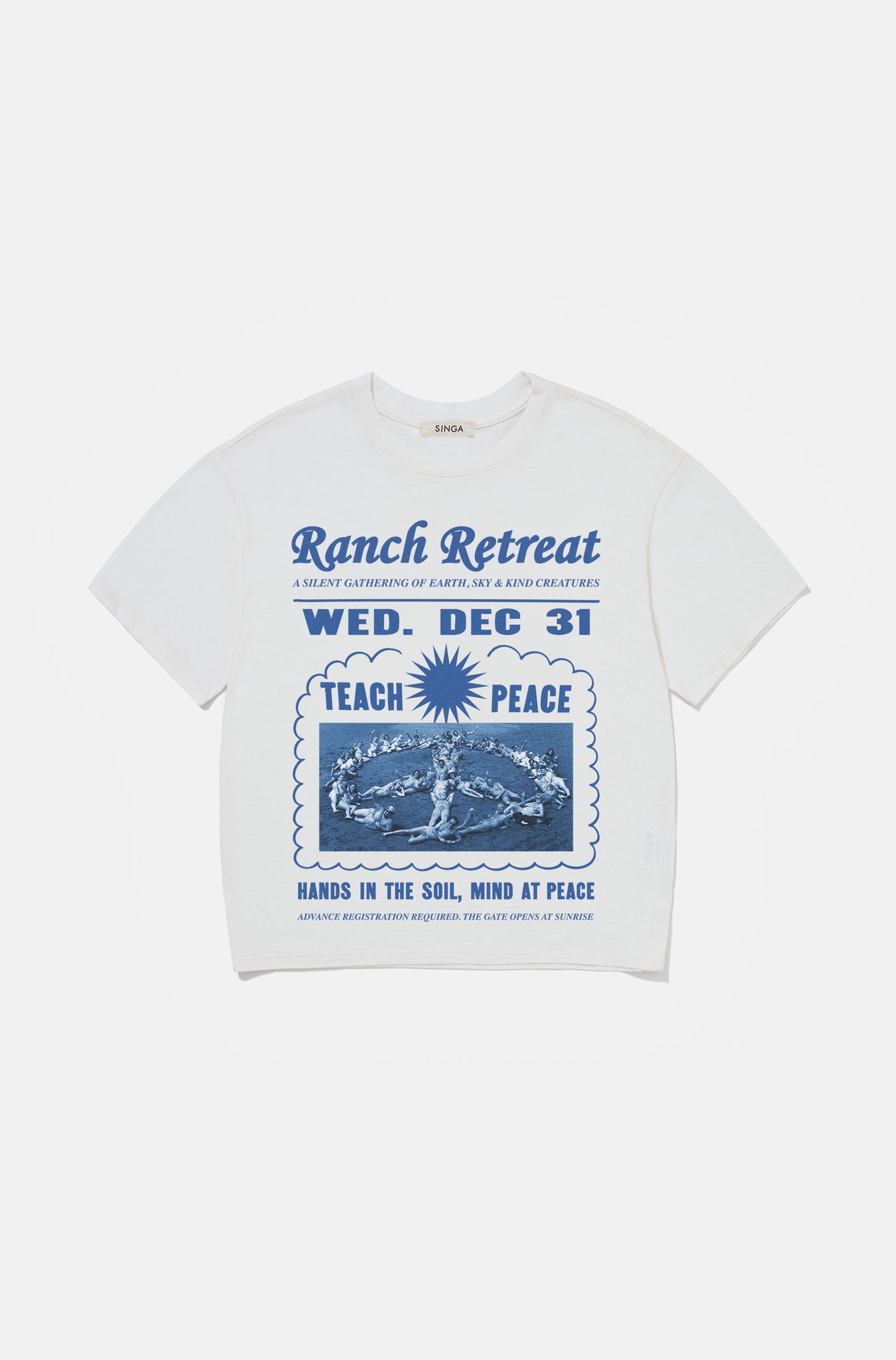 Camiseta Ranch Retreat Boxy Regular