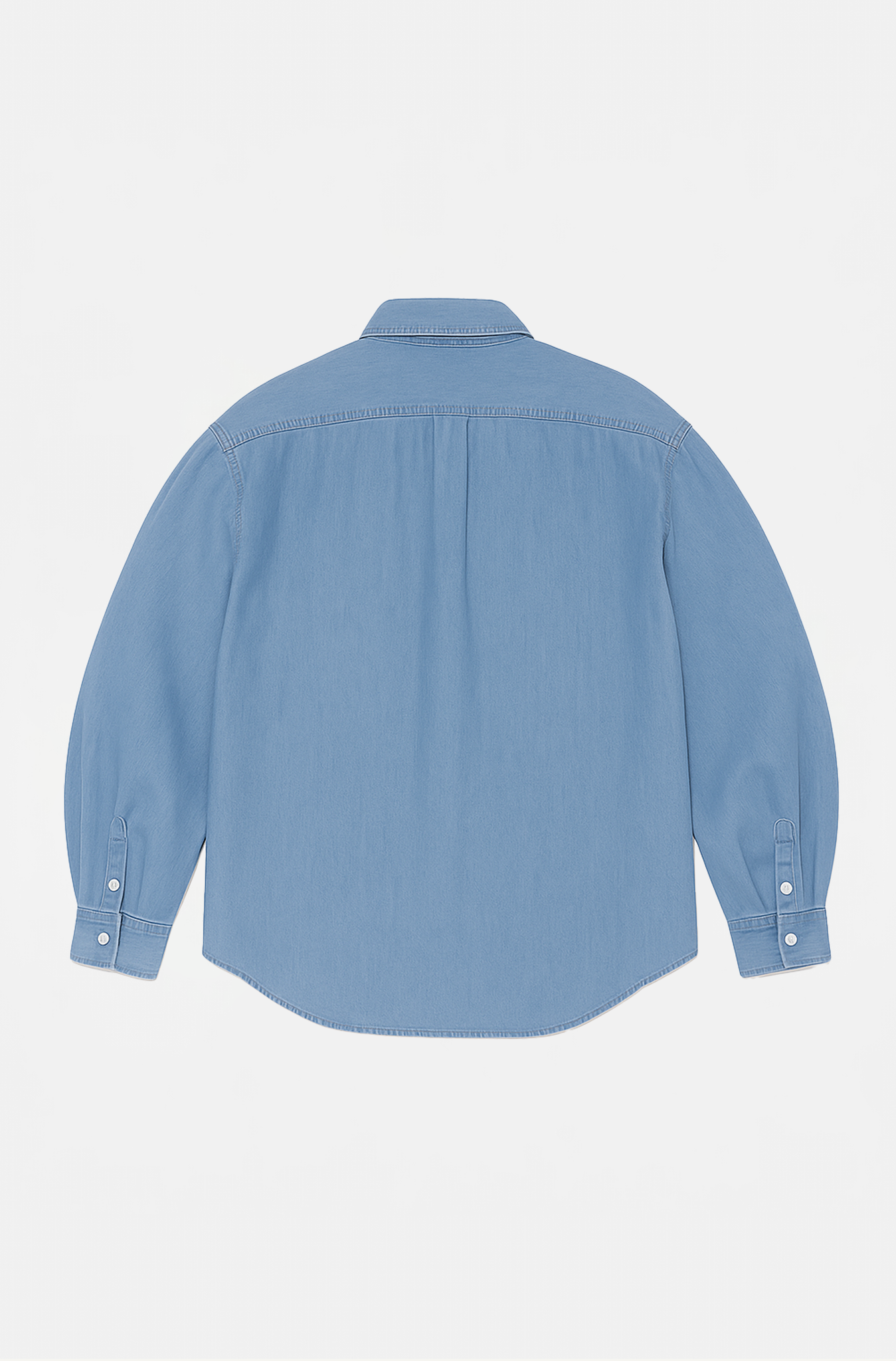 CAMISA OVER JEANS DELAVE