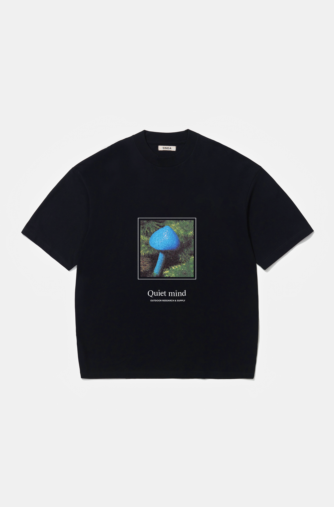Clássica Quiet Mind Mushroom Preta