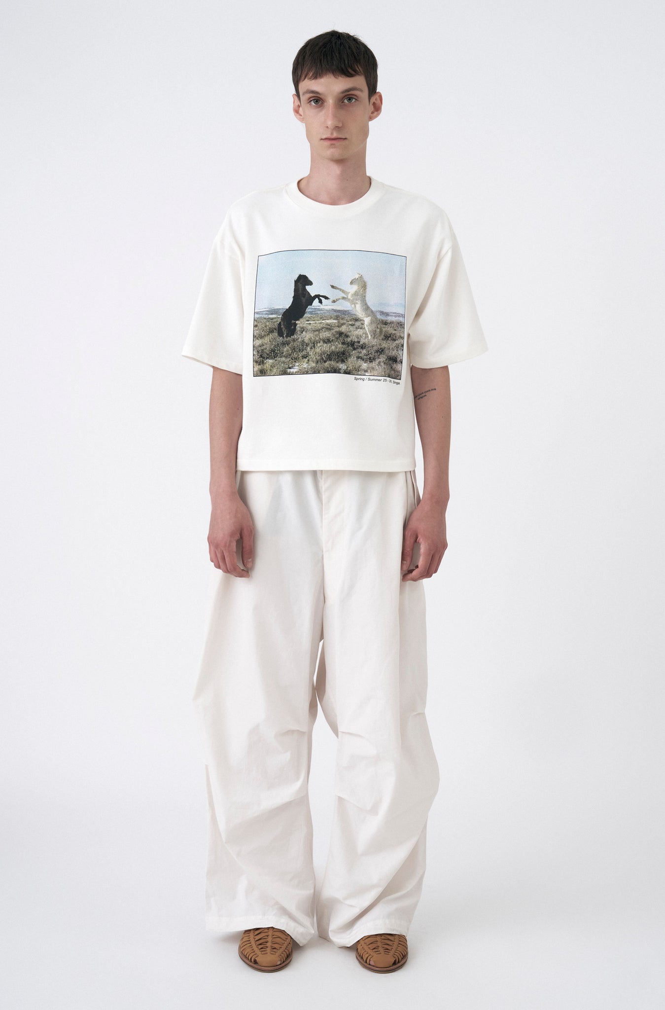 Camiseta Wild Horses Boxy Over