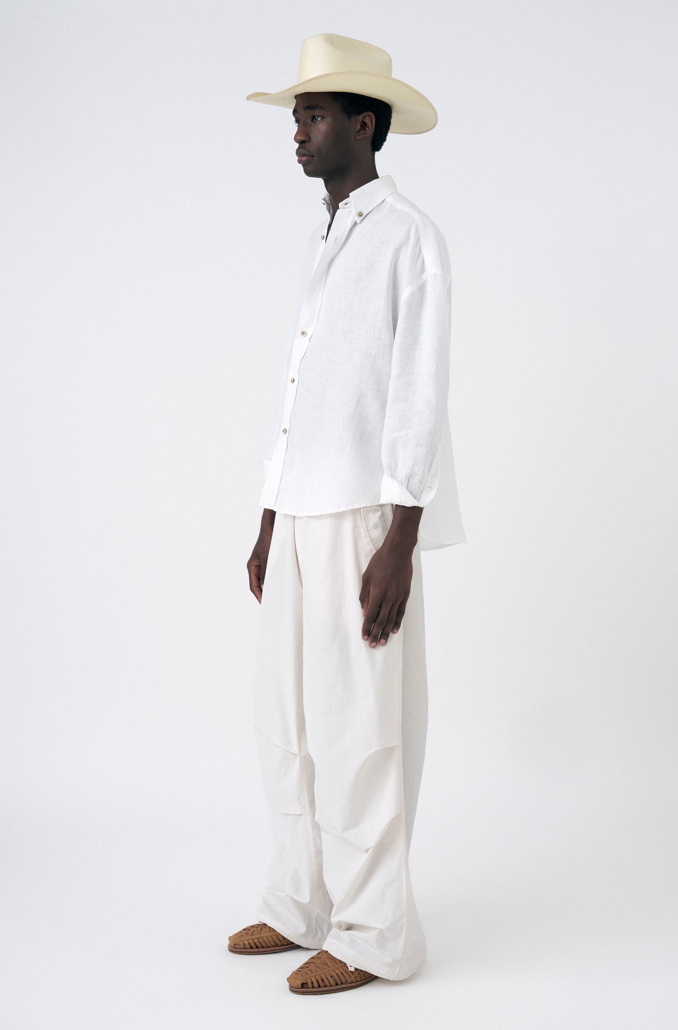 Camisa Diana Puro Linho Branca