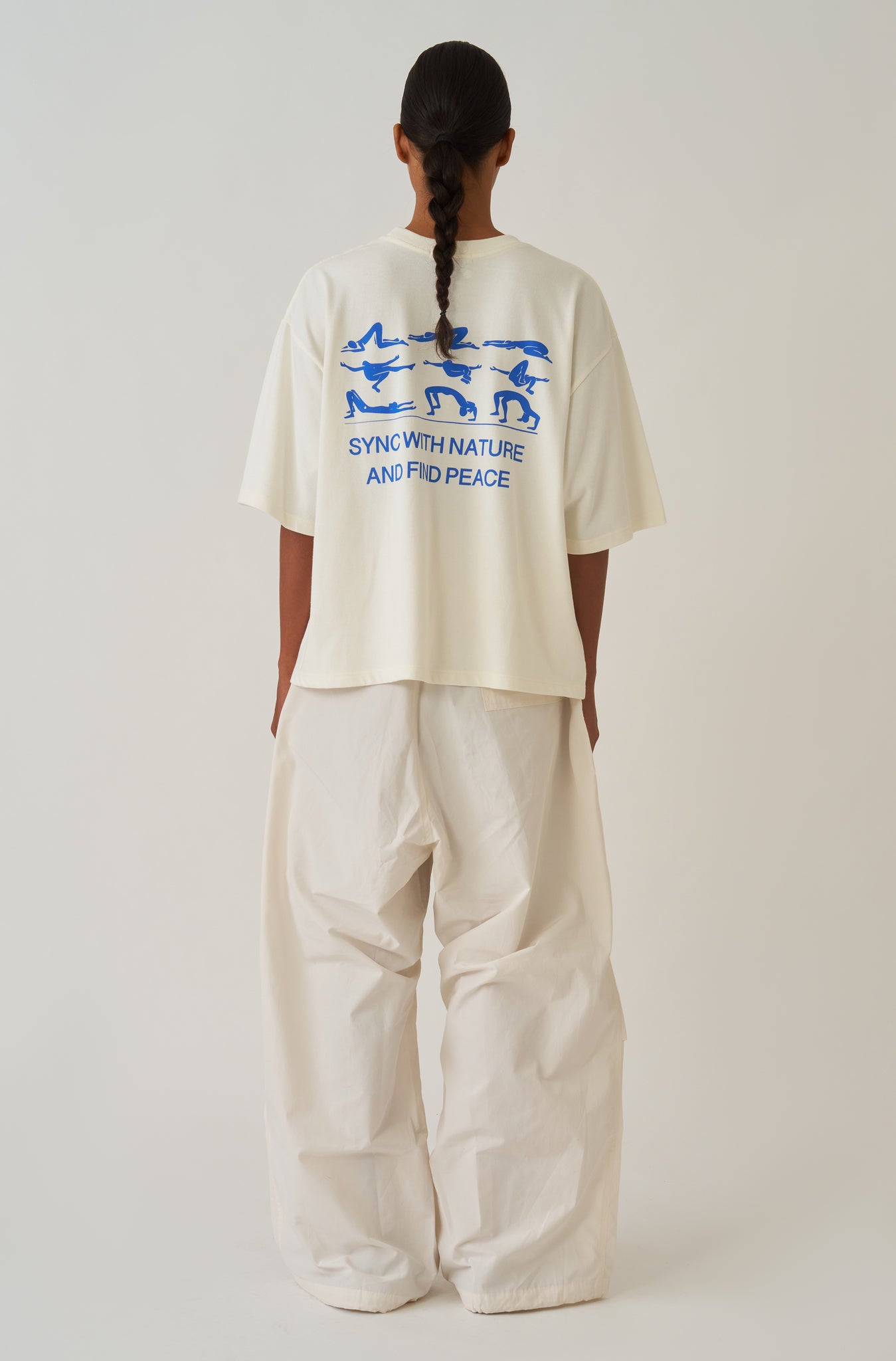 Camiseta Boxy Oversized Sync With Nature