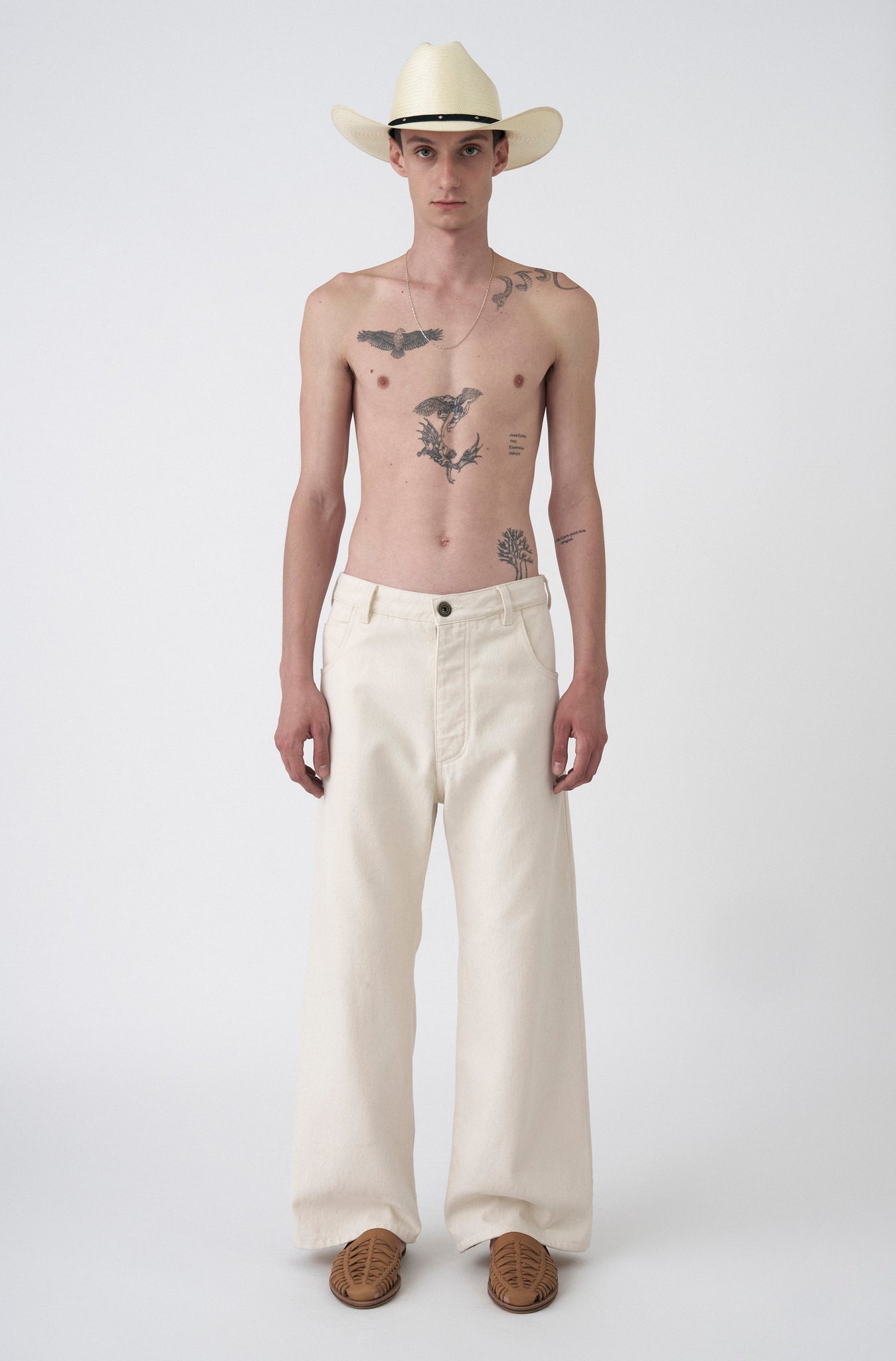 Calça Cais Off-white