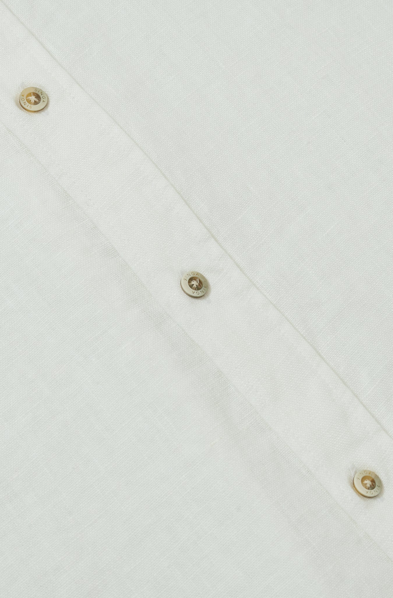 Camisa Teresa Puro Linho Branca