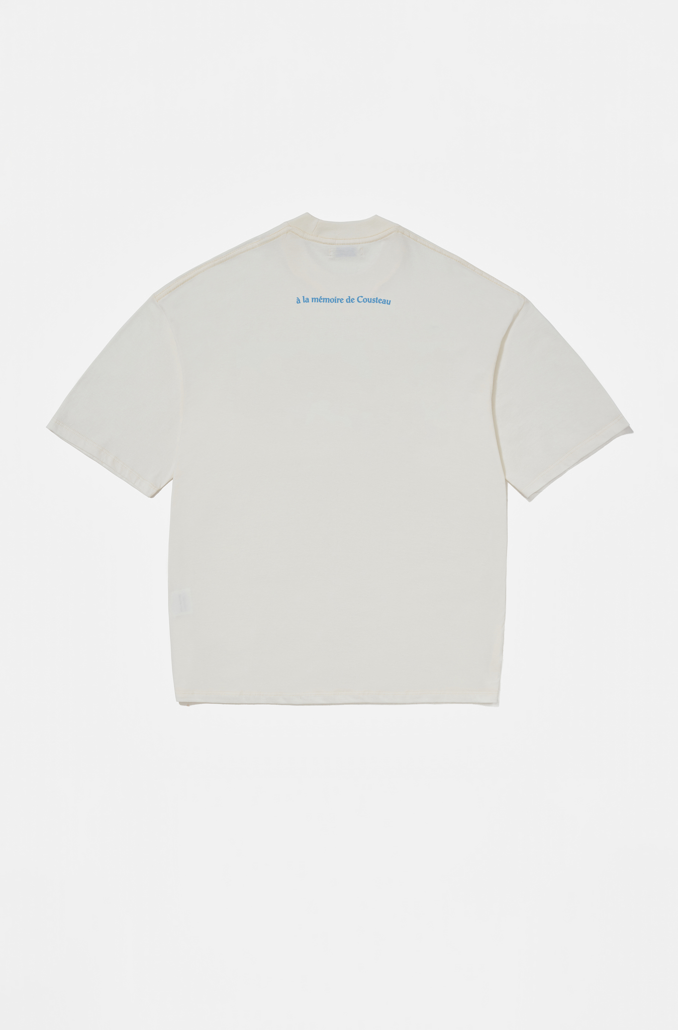 Camiseta Clássica Cousteau Azul Claro